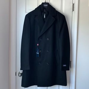 Chaps Men’s Classic Double-breasted Coat